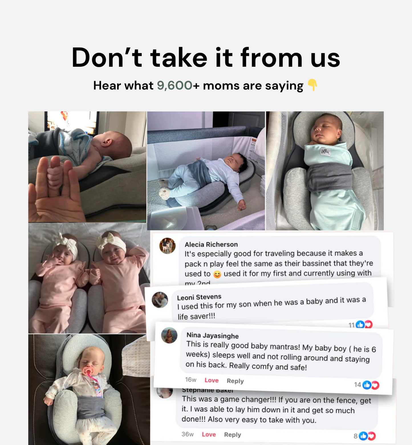 BabyBliss™️ Nest – Anti-Reflux & Flat Head Prevention