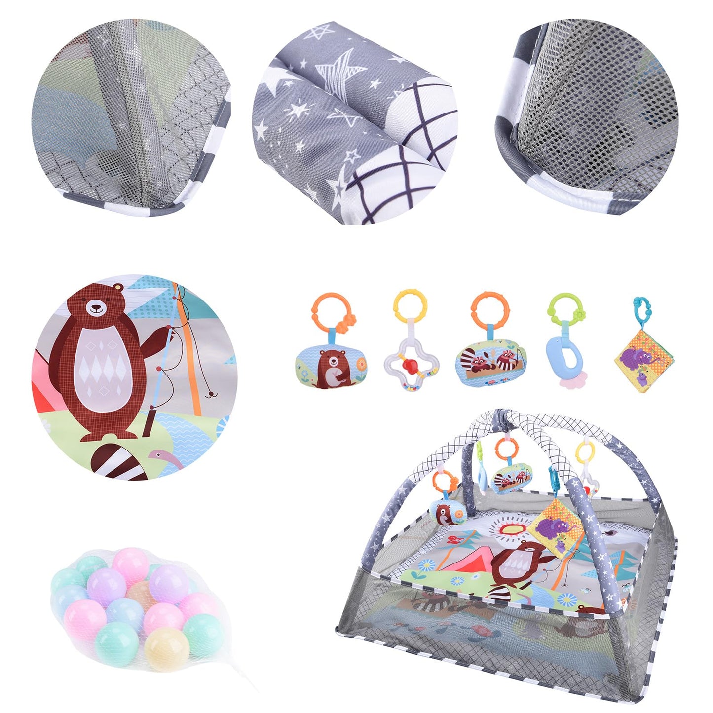 Baby Bliss™ Play Mat & Sensory Gym