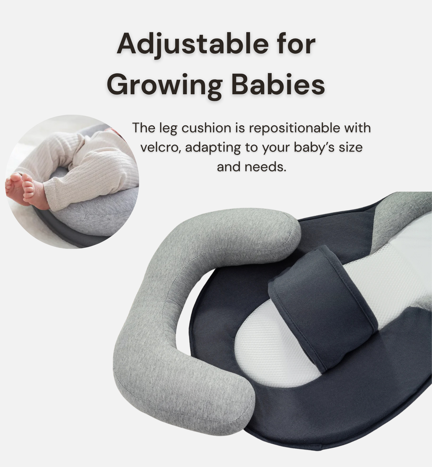 BabyBliss™️ Nest – Anti-Reflux & Flat Head Prevention