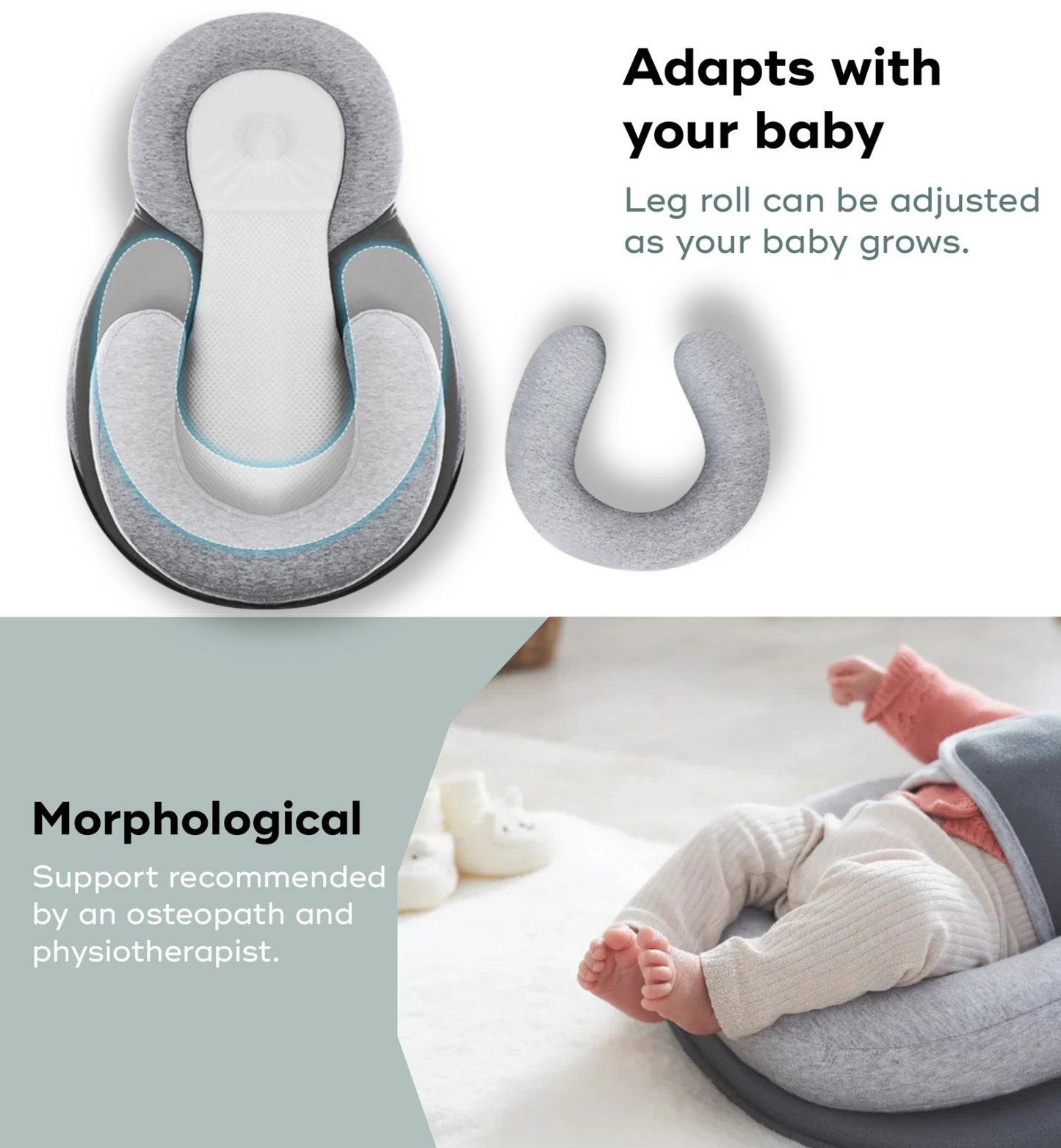 BabyBliss™️ Nest – Anti-Reflux & Flat Head Prevention