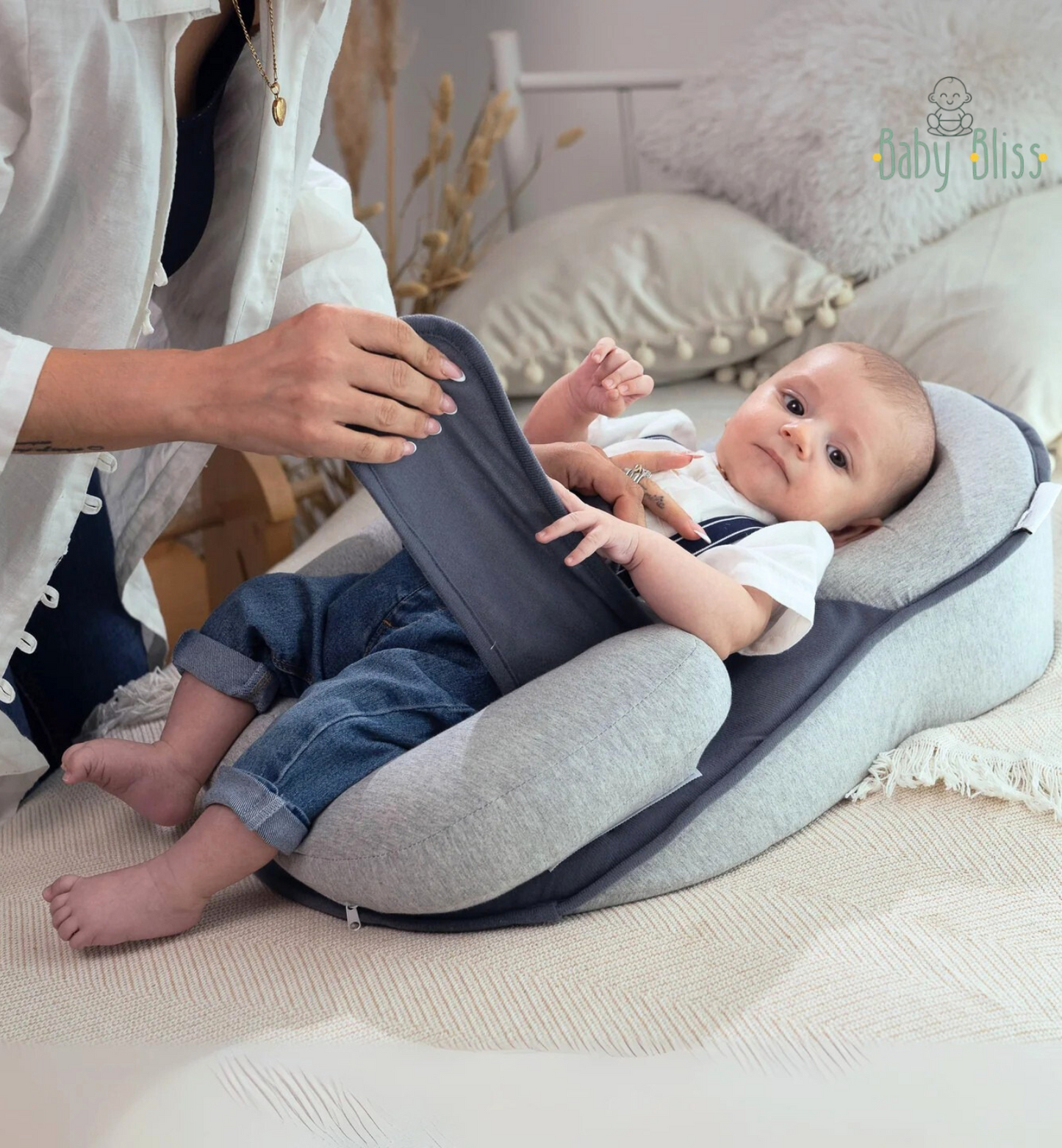 BabyBliss™️ Nest – Anti-Reflux & Flat Head Prevention