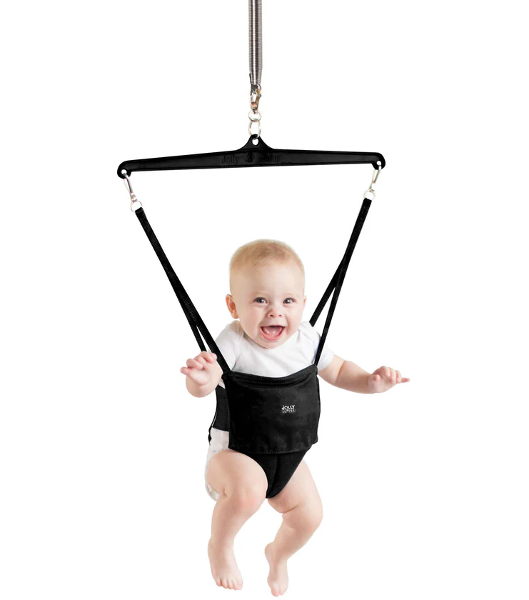 Baby jumper on door on sale