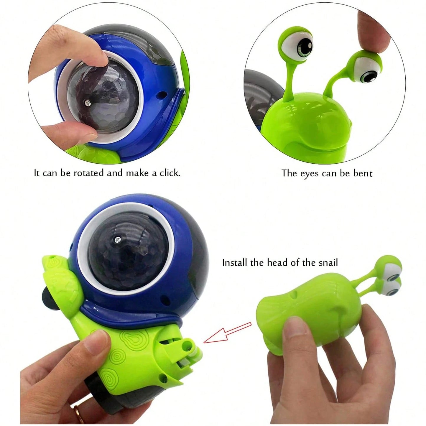 BlissCrawl™ Musical Snail Toy