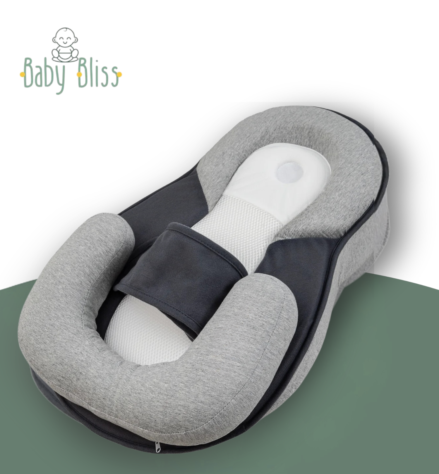 Baby Bliss lounger for colic and reflux relief