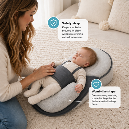 BabyBliss™️ Nest – Anti-Reflux & Flat Head Prevention