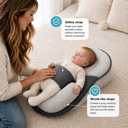 BabyBliss™️ Nest – Anti-Reflux & Flat Head Prevention