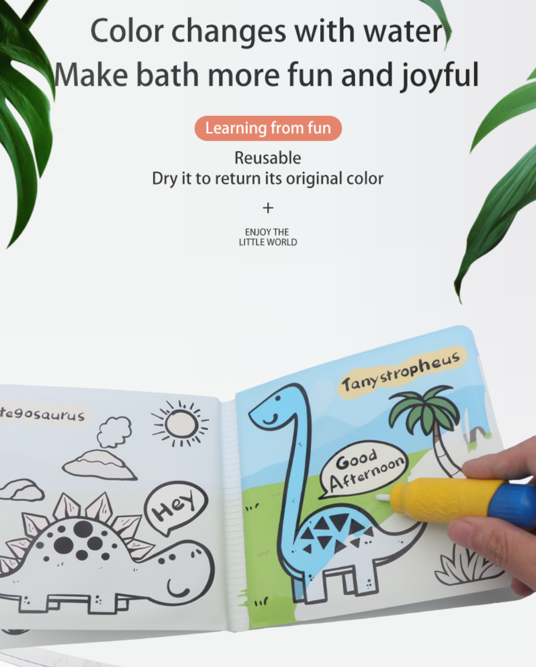 Magic Color-Changing Bath Book