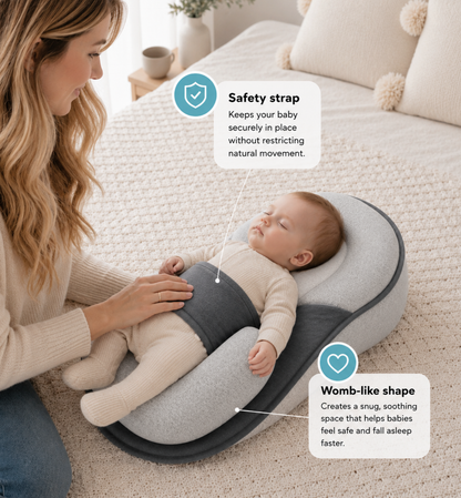 BabyBliss™ Nest — Calm Sleep Without Colic & Reflux