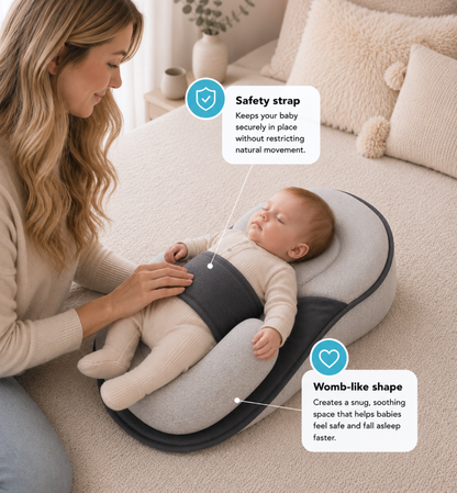BabyBliss™️ Nest – Anti-Reflux & Flat Head Prevention