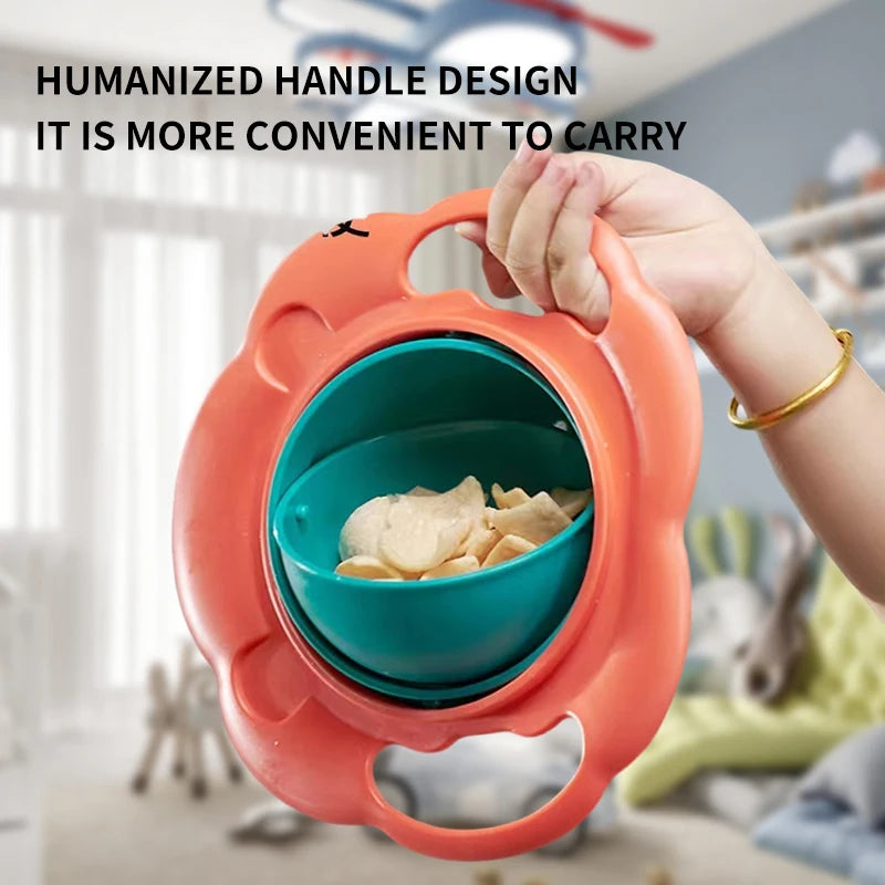 Spill-Proof Baby Bowl 360°