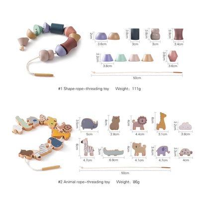 Montessori Toy Wooden Animal Toy