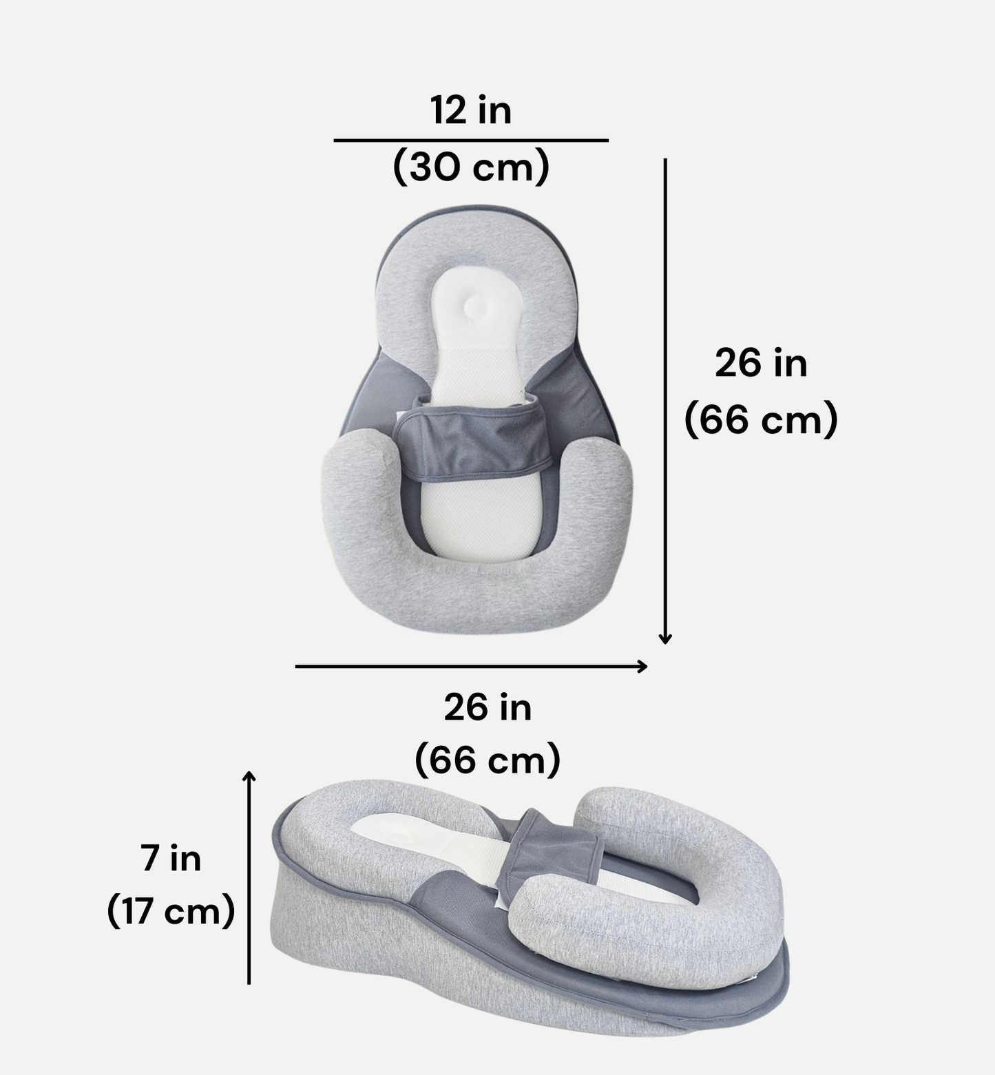 BabyBliss™️ Nest – Anti-Reflux & Flat Head Prevention