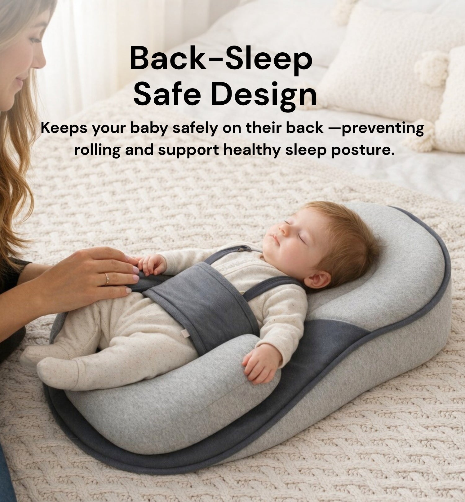 BabyBliss™ Nest — Calm Sleep Without Colic & Reflux