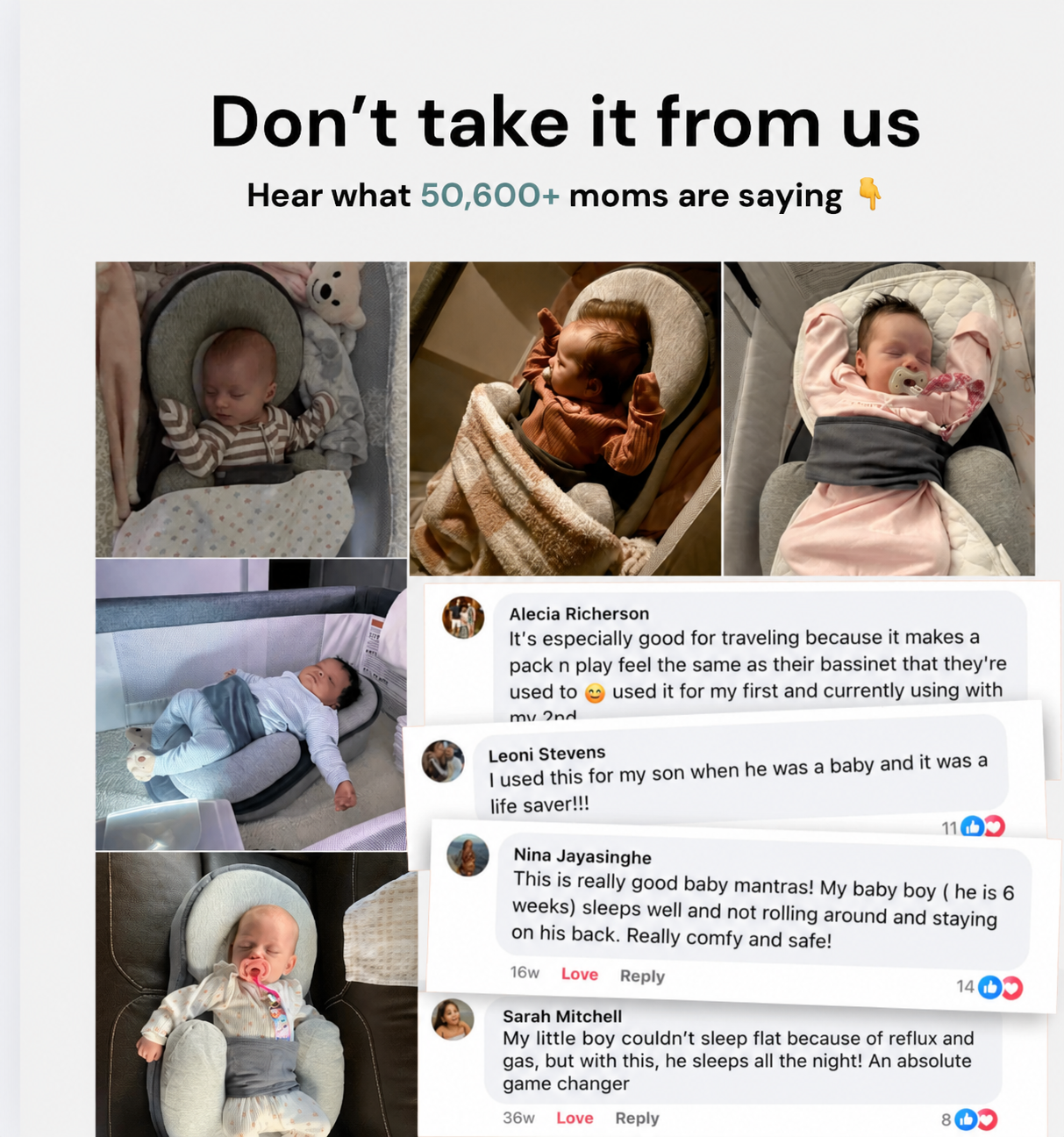 BabyBliss™ Nest — Calm Sleep Without Colic & Reflux