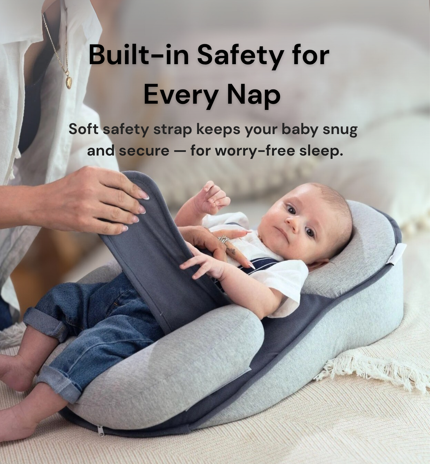 BabyBliss™️ Nest – Anti-Reflux & Flat Head Prevention
