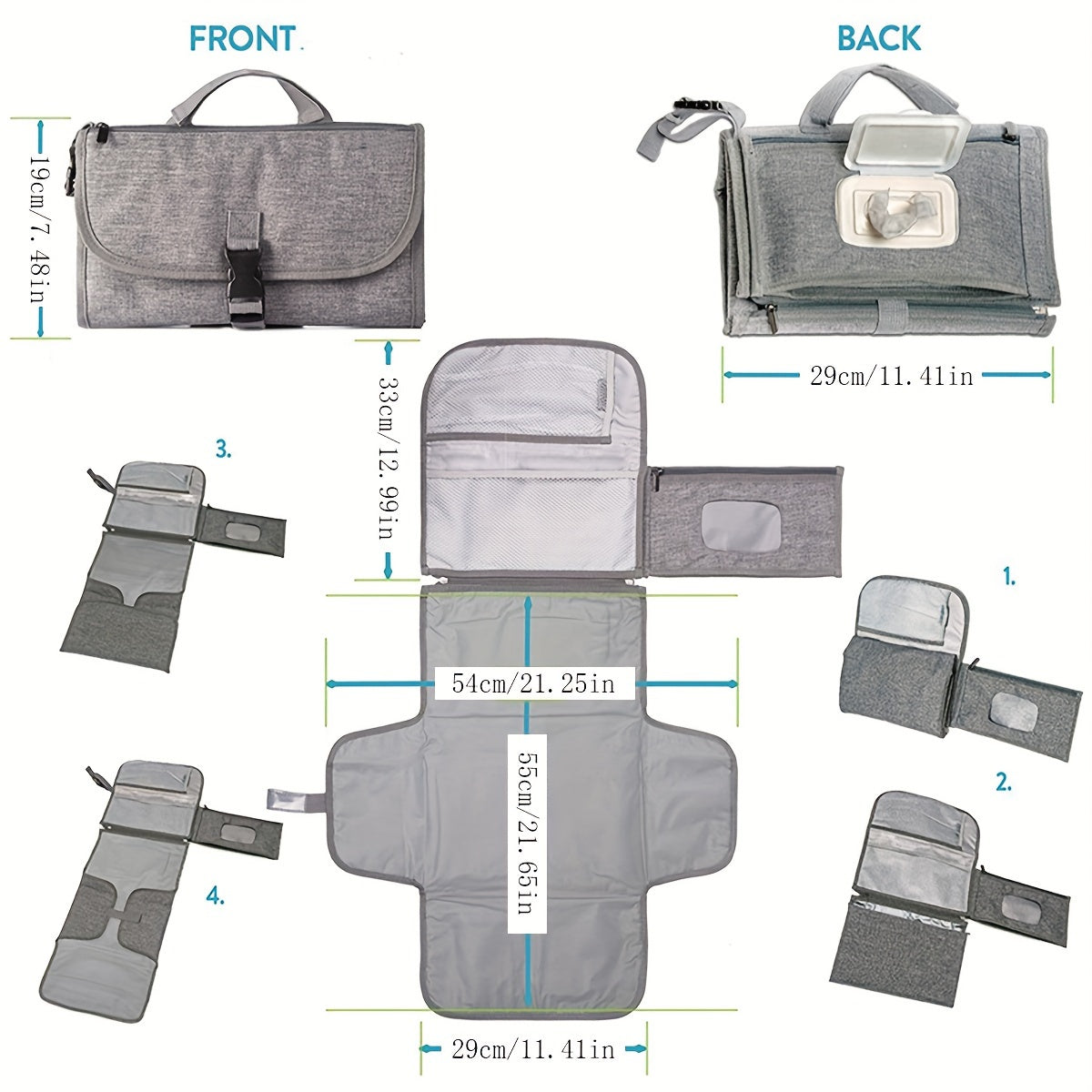 Portable Baby Changing Pad