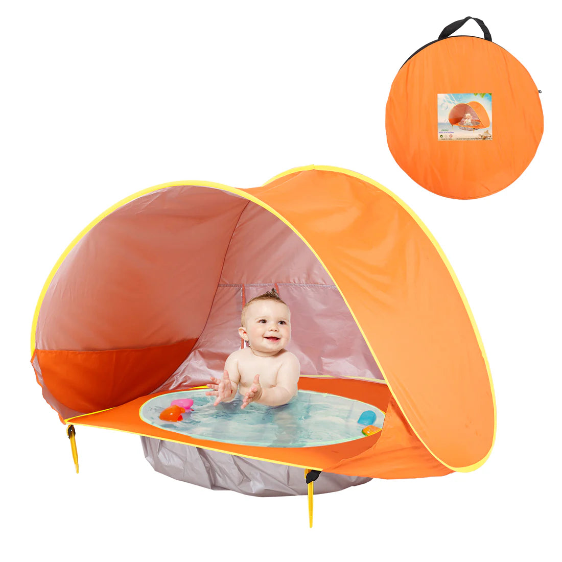 Beach Tent with Pool