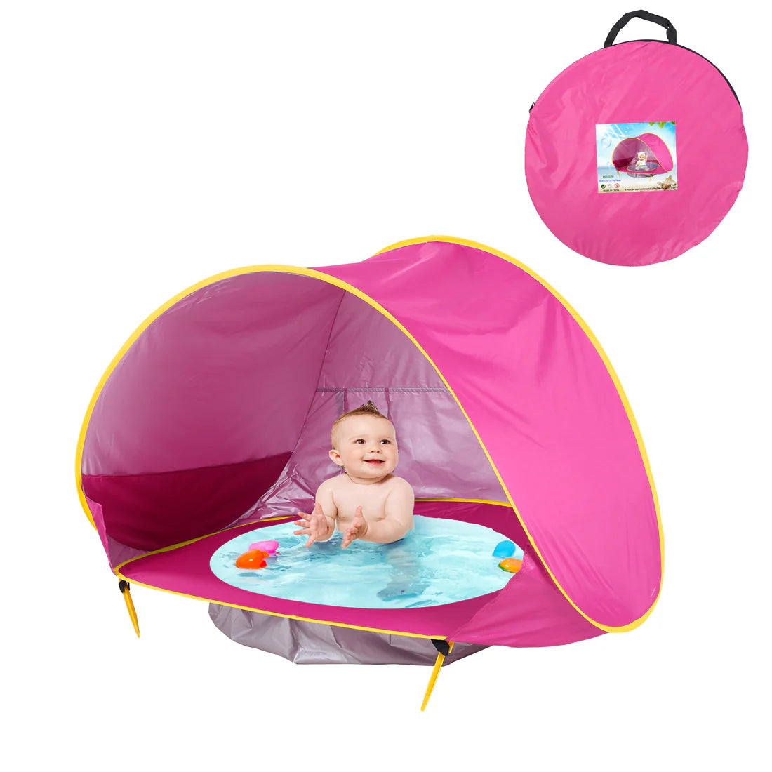 sunny tent pool Beach Tent with Pool – Baby Bliss